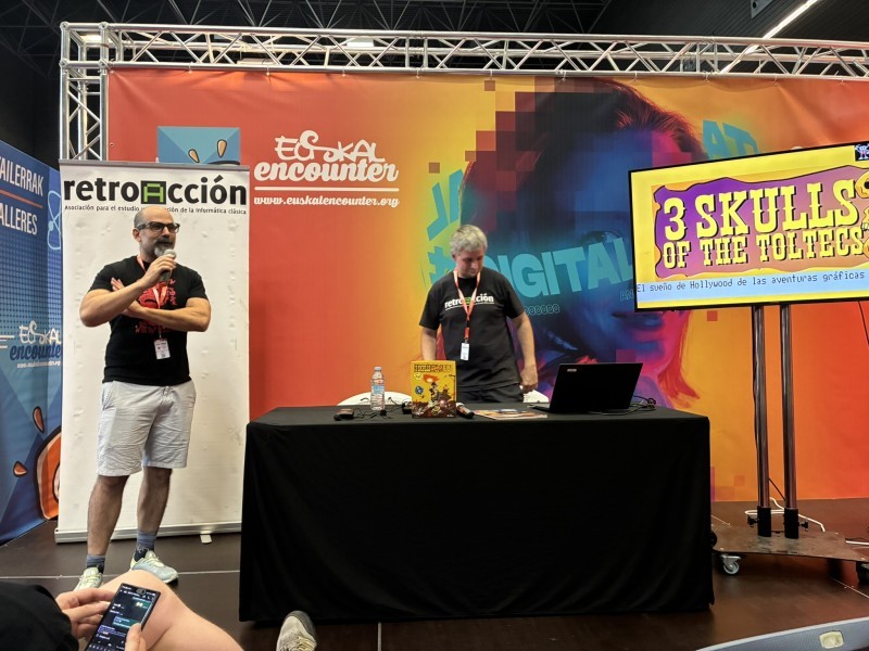 Charla «3 Skulls of the Toltecs: el sueño de Hollywood de las aventuras gráficas españolas»